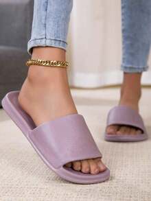 Ciabatte da bagno antiscivolo in EVA, pantofole di lusso e alta moda, adatte per casa, hotel, campeggio all'aperto