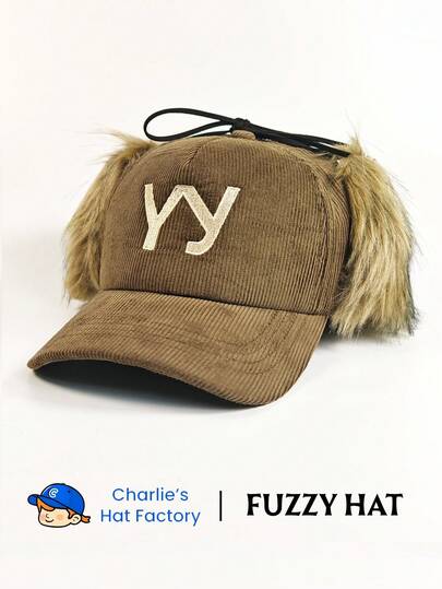 1 buc șapcă de baseball de iarnă, simplă, pufoasă, goală, clasică, casual, elegantă, vintage, cu bandă anti-sudare moale, mărime reglabilă, pălărie vintage versatilă pentru tată, potrivită pentru sporturi în aer liber, purtare zilnică, petrecere, vacanță, cadou perfect pentru familii și prieteni