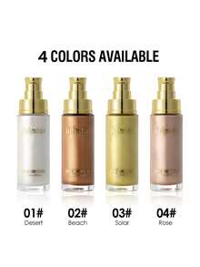 1 Chai xịt nhũ toàn thân 30ml, xịt phấn bắt sáng nhanh khô, lâu trôi, thích hợp cho tiệc trang điểm Giáng sinh và các lễ hội khác, phù hợp với mọi tông màu da và loại da, độ che phủ nhẹ, hiệu ứng nhũ, quà tặng cho mẹ - Nhiều màu - Xem 10