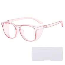1pc Nail Polish Removal Dust Proof Glasses, Windproof Non-Prescription Glasses Transparent Nail Protection Tool With Storage Box, Nail Supplies, Nail Tools, Nail Art Tools, Back To School, Nails, Nail Tools For Press On Nails - Multicolor - View 11