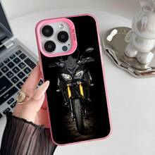 Epc Motorcycle Y-YAMAHAS Phone Case IMD Phone Case Cover Compatible With  16 15 14 13 12 11 Pro Max Plus Color Silver Cover, Cover Compatible With  17 Pro Case,  17 Pro Max Case,  17 Case,  16 Pro Case