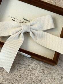 女士针织蝴蝶结发夹，优雅高端，半扎发弹簧夹，顶部发夹，蝴蝶结，丝带，鸭嘴夹，大号发夹，尽显女士高端气质，半拉链发夹，气质十足，抓夹式发饰，圣诞礼物，圣诞袜填充物，女士圣诞袜填充物，圣诞礼物，礼物，圣诞袜填充物，女士礼物，礼物，圣诞礼物，成人圣诞袜填充物，成人圣诞袜填充物，发饰，女士配饰，圣诞袜填充物，成人发饰，圣诞发饰，女士礼物创意，美容圣诞袜填充物，女士圣诞礼物 - 彩色 - 查看 9