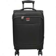 MIGUEL PETACAS Maleta De 28 Pulgadas Color Negro Modelo Jon 029 Maleta Grande Expandible Para Equipaje De 23 A 25 Kilos Asa Retractil Candado De Combinacion Maletas Resistentes - NEGRO+20 - Ver 1