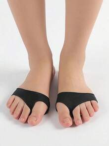 2pcs Skin-Colored Invisible Pain Relief Ball Of Foot Cushions For Women's High Heels With Soft Silicone Gel For Women Men Sneakers Shoes, Casual Shoes - 黑色 - 查看 5