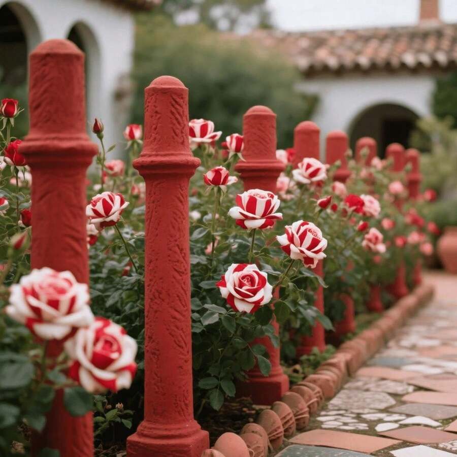 104pcs Rose Seeds Corridor Landscaping Seeds Apartment Corridor Planting Low Plants for Unobstructed Filling Corridor Landscape Vacancies