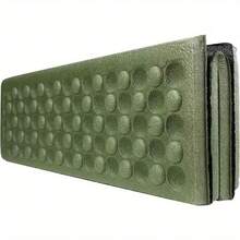 1个便携轻巧迷你防水可折叠泡沫坐垫，适合户外活动 - 可折叠，方便跪坐，黑红配色，易于清洁，舒适户外 | 小巧设计 | 泡沫垫，可折叠座椅，适用于草地/硬地/台阶，可自由变换坐姿，是露营、户外活动、钓鱼、音乐会、徒步旅行、野餐、海滩等的理想之选，理想的露营配件，露营装备，小巧设计，迷你坐垫，户外爱好者的礼物 - 彩色 - 查看 5