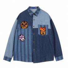 8pcs Cool Pattern Iron On Patches, Sew On Embroidered Applique Repair Patch DIY Crafts Projects For Clothing Jacket Jeans Pants Dress Backpack Hat Decorations Gifts - Nhiều màu - Xem 2