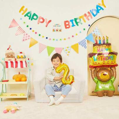 MOONBEEKI 1个可折叠纯色儿童豆袋椅，便携式游戏地板沙发休闲椅，适合儿童房游戏区，生日礼物