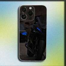 Sport Y-Yamahaes Cool Bike Phone Case Cover compatible with  16,15,14,13,12,11 Plus,Pro,Max,XR,XS,Plus,SE,Mini Transparent Soft Cover,Cover compatible with  17 pro hülle,  17 pro max hülle,  17 hülle,  16 pro hülle