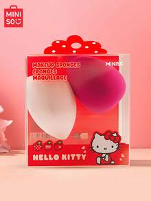 2 pièces Éponge de maquillage X, Houppette de poudre mignonne, Utilisation sèche et humide, Application de maquillage précise sans encrassement, Bon marché, Remplissage de bas de Noël, Maquillage, Outils de maquillage, Articles bon marché, Cadeaux, Cadeaux pour femmes, Cadeaux de Noël - Rouge - Voir 5