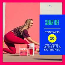AdvoCare Spark Vitamin &Amp; Amino Acid Supplement - Focus &Amp; Energy Drink Powder Mix With Vitamin A, B-6, C &Amp; E - Also Includes L-Carnitine &Amp; L-Tyrosine - Fruit Punch, 14 Stick Packs - Flavor NameB - 查看 4