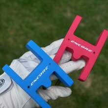 1 pièce Putter à deux faces H-Mallet | Cadeau de golf pour Thanksgiving, Halloween et Noël pour hommes et femmes | Options droitier/gaucher rouge/bleu | Putter lourd avec une sensation similaire au fer forgé | Accessoire d'entraînement de golf pour la pratique et le jeu court | Nouveauté de golf unique et cool