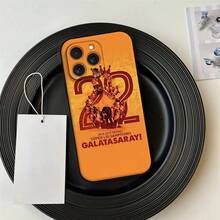 G-Galatasaray-Club Phone Case for  16e 16 15 14 13 12 11 Pro Max Mini X XR XSMax 8 7 6 6S Plus Soft Silicone Back Cover,Cover compatible with  17 pro hülle,  17 pro max hülle,  17 hülle,  16 pro hülle - WBB-256TPU0623A5 - Übersicht 2