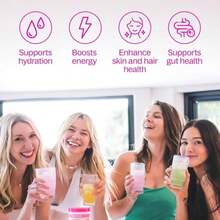 Belli Welli Fiber Supplement, Probiotics Fiber Powder Travel Pack For Women With Collagen &Amp; Electrolytes For Daily Gut Health &Amp; Debloating, Tropical Breeze, 10 Packets - Flavor NameE - 查看 7