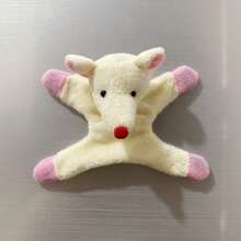 1个2025新款卡通动物冰箱贴，可爱家居装饰，厨房装饰，创意毛绒玩具 - 生日礼物，圣诞礼物，完美礼物，收藏品