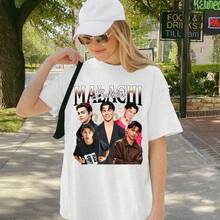 Vintage Malachi Barton T-Shirt Zombies Inspired Malachi Burton Victor Shirt Retro 90s Tee Hiphop Clothes Tv Show Merch Fans Gift - 白色 - 查看 8