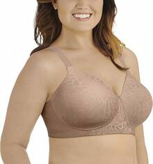 Beauty Back Brasier sin Alambre, Figura Completa Sujetador para para Mujer - encaje (Honey Beige Lace) - Ver 9