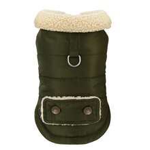 Englischer Stil Hundemantel Jacke, warme Winterbekleidung für kleine bis mittlere Hunde, Chihuahua, Französische Bulldogge