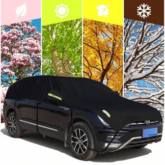 SUV All-Weather Car Cover | High-Quality Oxford Cloth | UV/Snow/Rain Protection | Breathable & Waterproof | Scratch-Resistant & Durable