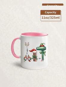 1 taza de café de 11 onzas con diseño de sombrero navideño y tijeras, regalo único navideño para estilistas y profesionales de la belleza, decoración navideña, regalo divertido para cumpleaños y fiestas, opción ideal para amigos, accesorios para bares de café, reutilizable, lavar a mano, opción ideal para bebidas calientes y frías, taza de bebida de invierno, recuerdo familiar, regalo del Día de San Valentín, boda, ceremonia de graduación - Multicolor - Ver 16