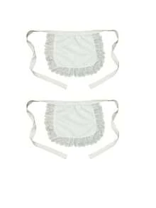 女仆围裙，可爱公主风围裙，软妹洛丽塔日常围兜，厨师围裙 - 彩色 - 查看 14