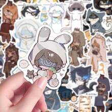 49 miếng dán Graffiti trò chơi kinh dị Identity V Q Edition Seer Eli Clark hoạt hình dễ thương cho ốp lưng điện thoại mũ bảo hiểm văn phòng phẩm - Nhiều màu - Xem 6