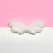 18pcs Mini Angel Wings Patches For DIY Sewing Projects, Soft And Colorful Decorations, Fluffy DIY White Angel Charms For Christmas, Halloween, Thanksgiving, Valentine's Day Decorations, Crafting Supplies, Doll Making Supplies - Multicolor - View 16