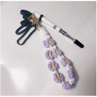 -In-1 Vape Accessory Set, Portable Anti-Lost Charm Wristlet With 6pcs Silicone Rings Vape Devices, Ideas