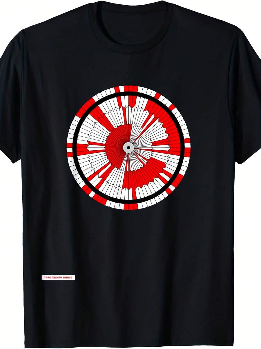 Dare Mighty Things Mars Rover Perseverance Parachute Code T-Shirt - Style 4 - View 1