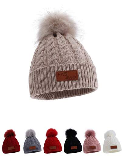 Toddler Versatile Autumn/Winter New Cute Warm Knit Hat For Boys & Girls