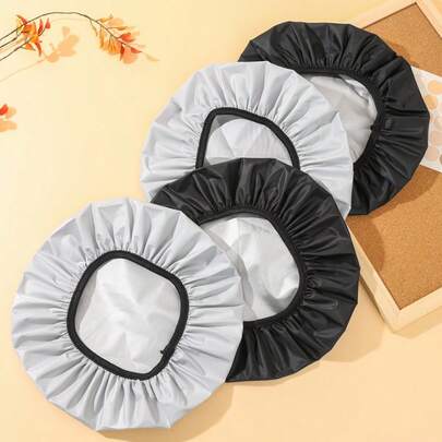 1pc Waterproof Shower Cap, Thick Bathing Hat For Women, Waterproof, Suitable For Washing, Dyeing, Massage, Heat Therapy, Anti-Oil Fume