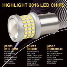 S&D 2PCS T20 LED W21/5W W21W 7440 7443 LED Bulb T25 3156 P27W 3157 P27/7W Led Car Signal Lamp Auto Turn Reverse Car Tail Brake Light 12V