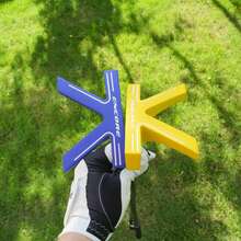 Encore K Letter Putter | 34inch Right-Handed | CNC Milled Face | Yellow & Purple | High MOI Mallet Putter For Men & Women | Golf Birthday Gifts For Dad, Husband, Golfer | Game-Changing Putting Trainer | Christmas, Father's Day Gift Idea - Purple - View 5