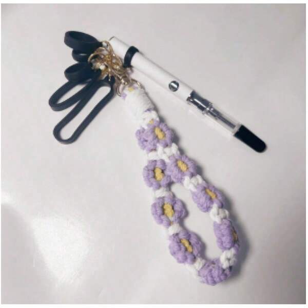 -In-1 Vape Accessory Set, Portable Anti-Lost Charm Wristlet With 6pcs Silicone Rings Vape Devices, Ideas