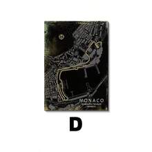 1pc Nurburgring Race Track Map Design Area Rug, Rectangle Polyester Knit Fabric Carpet, Fade Resistant Bedroom And Living Room Decor, Indoor Use