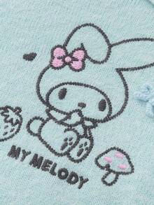 Balabala Hello Kitty Girls Knit Sweater, 2025 Winter, Cozy Cute Pullover