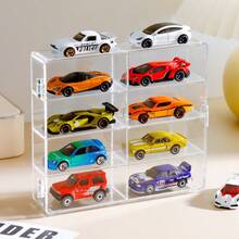 1/3/6pcs Set Alloy Sports Car Model With Display Box, Collectible Racing Car Toy, Full Metal Material, Home Decor, Birthday/Halloween/Christmas Gift, Best Gift - Multicolor - View 3