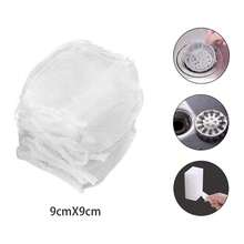 Disposable Sink Strainer Bags - One-Time Use Sink Strainer Bags For Collecting Kitchen Food Scraps And Leftovers