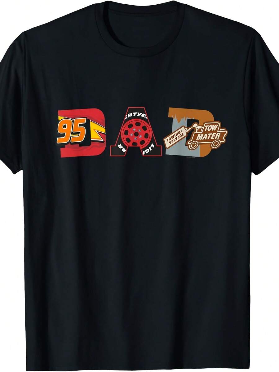 And Pixar's Cars Dad Father's Day Birthday T-Shirt - 款式29 - 查看 1