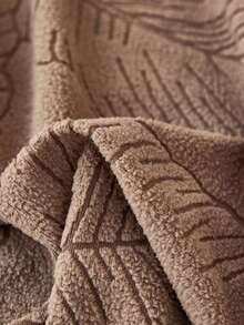 1pc High Elastic Jacquard Ruffled Sofa Bed Cover, Foldable Armless Sofa Bed Full Wrap-Around Sofa Bed Cover, Suitable For Living Room, All Season