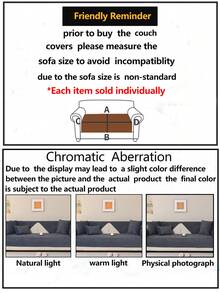 1 件厚毛绒沙发垫套，四季沙发座椅保护套，现代简约防滑沙发套，防尘可洗，深灰色柔软防褪色，宠物友好，适合 L 型沙发，卧室/办公室/客厅 - 深灰色 - 查看 12