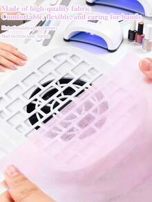 100 Stück/Beutel Nagelkunst Staubsammler Filterpapier, Nagelstaubsammler Filter, Einweg-Staubfilter für die meisten Nagel-Staubsauger-Maschinen