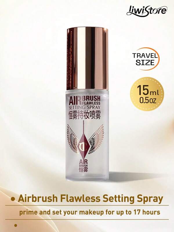 Charlotte Tilbury Spray fissante senza imperfezioni Airbrush, resistente tutto il giorno 15ml/0.5oz, regali per le vacanze - Ognissanti