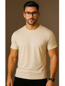 Kit 7 Men's T-Shirts 100% Cotton Shirt Blouse - Nhiều màu - Xem 4