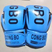 2 piezas de 6 onzas, Guantes de boxeo para hombres y mujeres aptos para boxeo, guantes engrosados para bolsa de arena, lucha, entrenamiento de boxeo, adecuados para sanda, muay thai, MMA y otros deportes. Disponibles en rojo, azul, negro y naranja, 6oz, 8oz, 10oz
