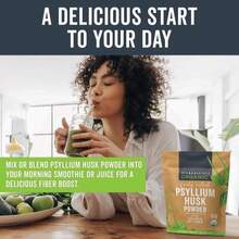 Viva Naturals Organic Psyllium Husk Powder, 24 Oz – Finely Ground, Unflavored, Vegan, Keto, Paleo, Non-GMO Plant-Based Superfood, Good Source Of Fiber For Gluten-Free Baking, Juices &Amp; Smoothies - Tên hương vị B - Xem 2