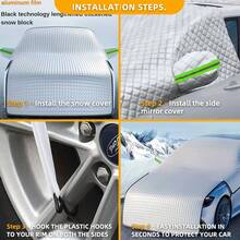 Car Windshield Sunshade, Summer Sun Shade, Winter Snow Cover Frost Protector, Sun Shade, Heat Insulation, Waterproof, Dustproof, Car Glass Protector, Auto Accessories - one-size - View 11