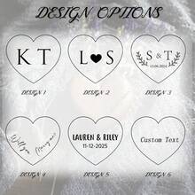 1 Piece Personalized Walnut Heart-Shaped Ring Box, Custom Wedding Ring Box, Engagement Ring Box, Romantic Heart-Shaped Proposal Prop, Couple's Wedding Gift, Anniversary Gift, Laser-Engraved Ring Box