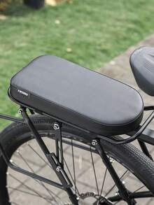 TOSUOD TOSUOD 1pc Fit Comfortable PU Bicycle Backseat Cushion, Easy To Install, Leather, With Durable Stitched Edges For Enhanced Riding Experience For Men & Women, Bike Seat