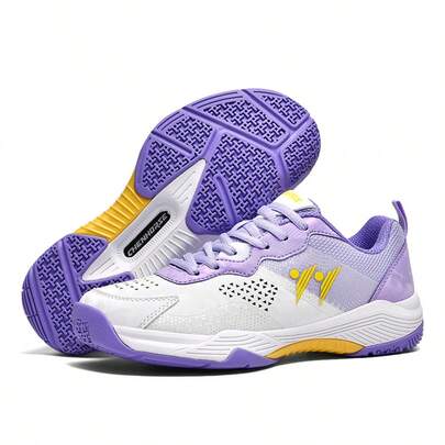 Women's Professional Tennis Shoes, New Hardcourt Competition & Training Sneakers, Lightweight Breathable Non-Slip Durable Sports Shoes, Built-In High Elastic Shock Absorption Technology, Lateral Support & Anti-Torsion, Ankle Protection, Fashionable Tennis Style, High Aesthetic Fairy Color, Versatile For Commuting, Gym, All-Around Sports